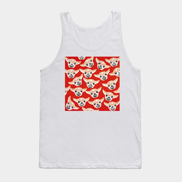 Angry Chi Tank Top by MichellePhong